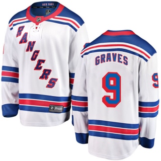 Men's Adam Graves New York Rangers Fanatics Branded Away Jersey - Breakaway White