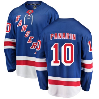 Men's Artemi Panarin New York Rangers Fanatics Branded Home Jersey - Breakaway Blue