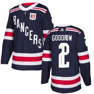 Men's Barclay Goodrow New York Rangers Adidas 2018 Winter Classic Home Jersey - Authentic Navy Blue