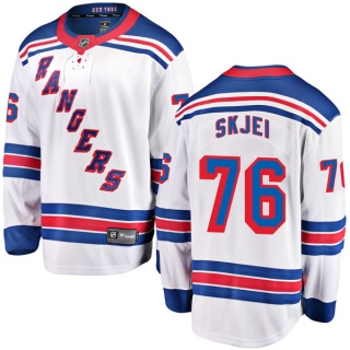 Men's Brady Skjei New York Rangers Fanatics Branded Away Jersey - Breakaway White