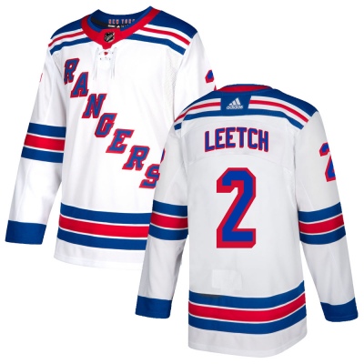 Men's Brian Leetch New York Rangers Adidas Jersey - Authentic White