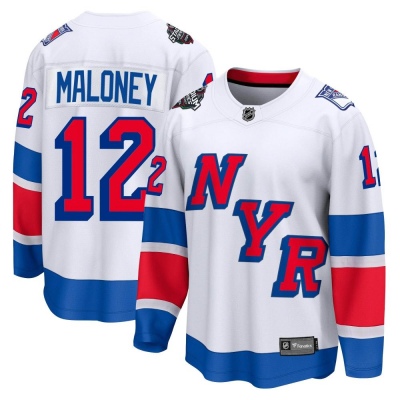 Men's Don Maloney New York Rangers Fanatics Branded 2024 Stadium Series Jersey - Breakaway White