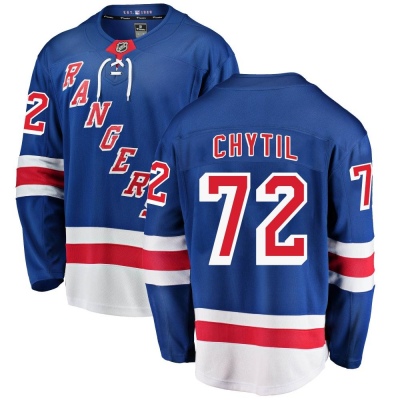 Men's Filip Chytil New York Rangers Fanatics Branded Home Jersey - Breakaway Blue