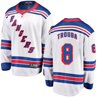 Men's Jacob Trouba New York Rangers Fanatics Branded Away Jersey - Breakaway White
