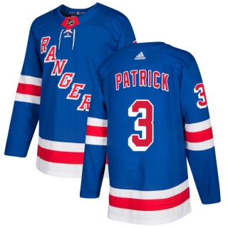 Men's James Patrick New York Rangers Adidas Jersey - Authentic Royal