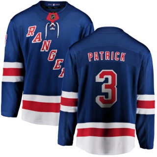 Men's James Patrick New York Rangers Fanatics Branded Home Jersey - Breakaway Blue