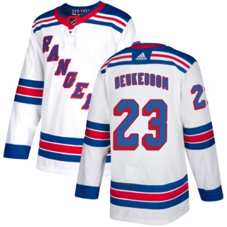 Men's Jeff Beukeboom New York Rangers Adidas Jersey - Authentic White