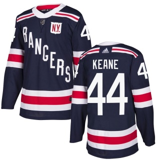 Men's Joey Keane New York Rangers Adidas 2018 Winter Classic Home Jersey - Authentic Navy Blue