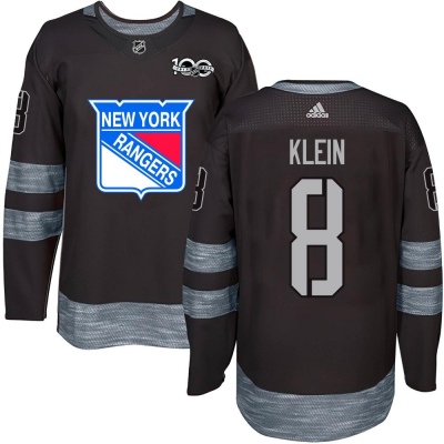 Men's Kevin Klein New York Rangers 1917- 100th Anniversary Jersey - Authentic Black