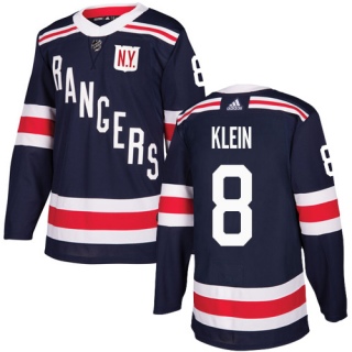Men's Kevin Klein New York Rangers Adidas 2018 Winter Classic Jersey - Authentic Navy Blue