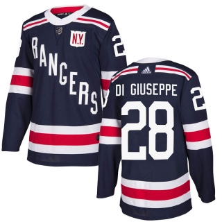 Men's Phil Di Giuseppe New York Rangers Adidas 2018 Winter Classic Home Jersey - Authentic Navy Blue