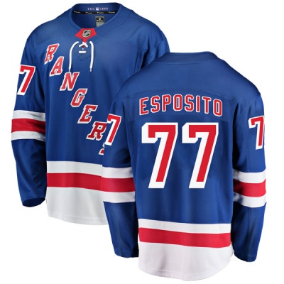 Men's Phil Esposito New York Rangers Fanatics Branded Home Jersey - Breakaway Blue