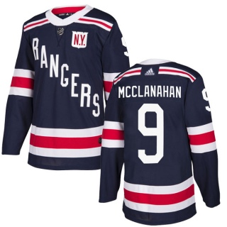 Men's Rob Mcclanahan New York Rangers Adidas 2018 Winter Classic Home Jersey - Authentic Navy Blue
