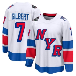 Men's Rod Gilbert New York Rangers Fanatics Branded 2024 Stadium Series Jersey - Breakaway White