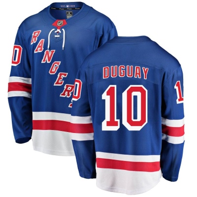 Men's Ron Duguay New York Rangers Fanatics Branded Home Jersey - Breakaway Blue