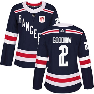 Women's Barclay Goodrow New York Rangers Adidas 2018 Winter Classic Home Jersey - Authentic Navy Blue