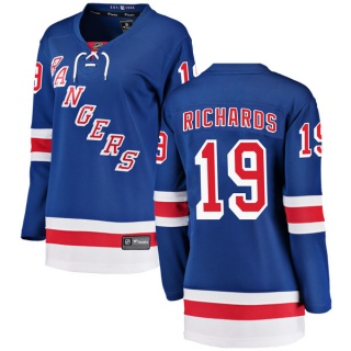 Women's Brad Richards New York Rangers Fanatics Branded Home Jersey - Breakaway Blue