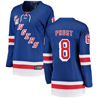 Women's Brandon Prust New York Rangers Fanatics Branded Home Jersey - Breakaway Blue