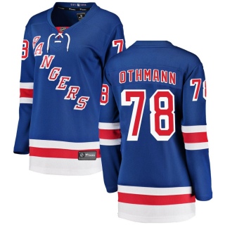 Women's Brennan Othmann New York Rangers Fanatics Branded Home Jersey - Breakaway Blue