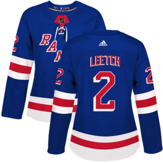 Women's Brian Leetch New York Rangers Adidas Home Jersey - Authentic Royal Blue