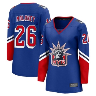 Women's Dave Maloney New York Rangers Fanatics Branded Special Edition 2.0 Jersey - Breakaway Royal