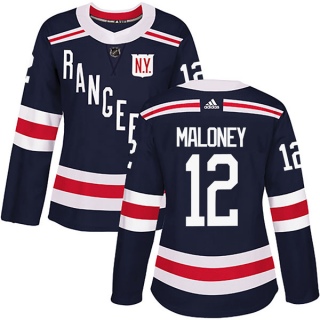 Women's Don Maloney New York Rangers Adidas 2018 Winter Classic Home Jersey - Authentic Navy Blue