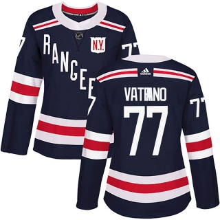Women's Frank Vatrano New York Rangers Adidas 2018 Winter Classic Home Jersey - Authentic Navy Blue