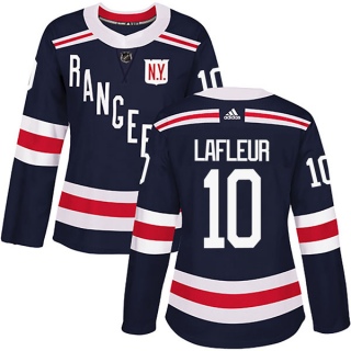 Women's Guy Lafleur New York Rangers Adidas 2018 Winter Classic Home Jersey - Authentic Navy Blue