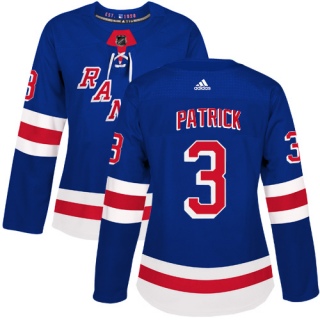 Women's James Patrick New York Rangers Adidas Home Jersey - Authentic Royal Blue
