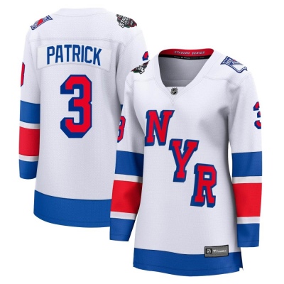 Women's James Patrick New York Rangers Fanatics Branded 2024 Stadium Series Jersey - Breakaway White