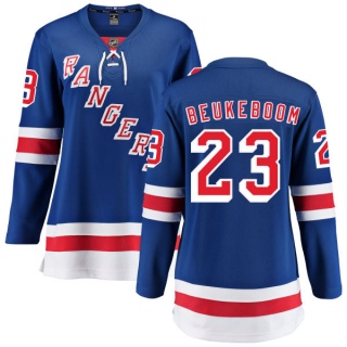 Women's Jeff Beukeboom New York Rangers Fanatics Branded Home Jersey - Breakaway Blue