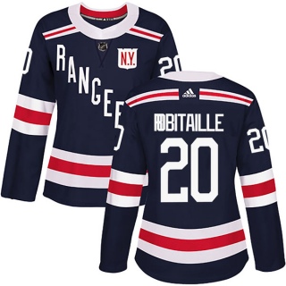 Women's Luc Robitaille New York Rangers Adidas 2018 Winter Classic Home Jersey - Authentic Navy Blue