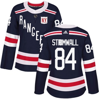 Women's Malte Stromwall New York Rangers Adidas 2018 Winter Classic Home Jersey - Authentic Navy Blue