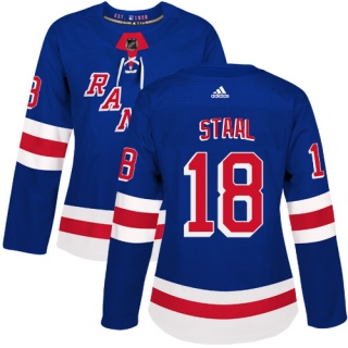 Women's Marc Staal New York Rangers Adidas Home Jersey - Authentic Royal Blue