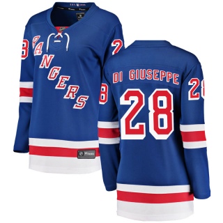 Women's Phil Di Giuseppe New York Rangers Fanatics Branded Home Jersey - Breakaway Blue