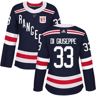 Women's Phillip Di Giuseppe New York Rangers Adidas 2018 Winter Classic Home Jersey - Authentic Navy Blue