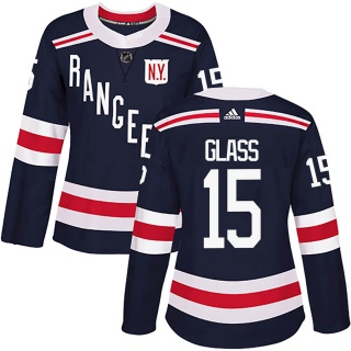 Women's Tanner Glass New York Rangers Adidas 2018 Winter Classic Home Jersey - Authentic Navy Blue
