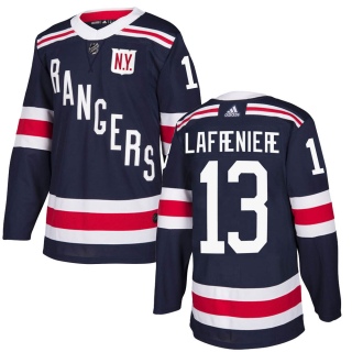 Youth Alexis Lafreniere New York Rangers Adidas 2018 Winter Classic Home Jersey - Authentic Navy Blue