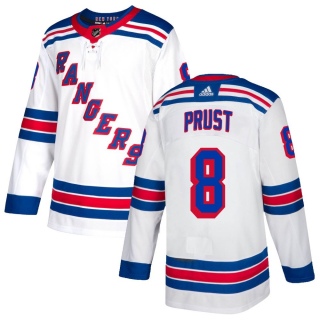 Youth Brandon Prust New York Rangers Adidas Jersey - Authentic White