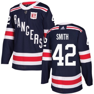 Youth Brendan Smith New York Rangers Adidas 2018 Winter Classic Jersey - Authentic Navy Blue