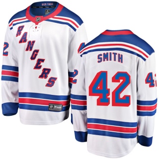 Youth Brendan Smith New York Rangers Fanatics Branded Away Jersey - Breakaway White