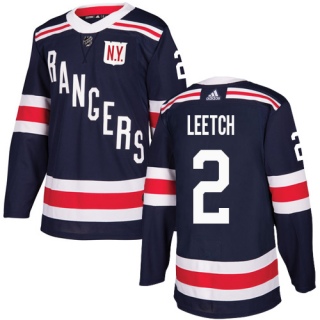 Youth Brian Leetch New York Rangers Adidas 2018 Winter Classic Jersey - Authentic Navy Blue