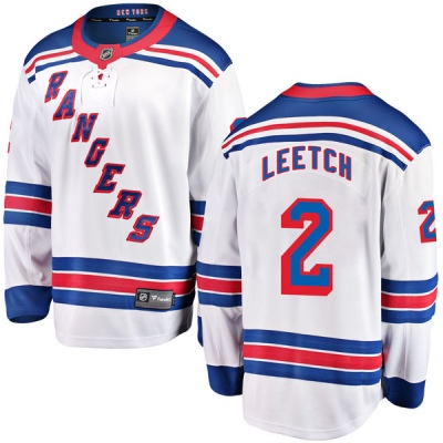 Youth Brian Leetch New York Rangers Fanatics Branded Away Jersey - Breakaway White