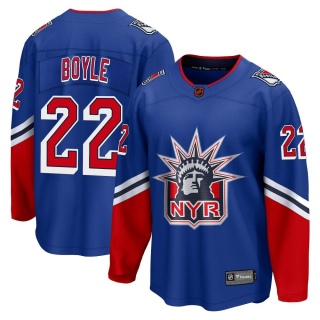Youth Dan Boyle New York Rangers Fanatics Branded Special Edition 2.0 Jersey - Breakaway Royal