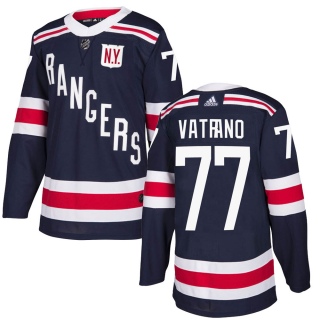 Youth Frank Vatrano New York Rangers Adidas 2018 Winter Classic Home Jersey - Authentic Navy Blue