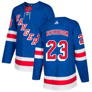 Youth Jeff Beukeboom New York Rangers Adidas Home Jersey - Authentic Royal Blue