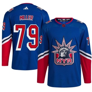 Youth K'Andre Miller New York Rangers Adidas Reverse Retro 2.0 Jersey - Authentic Royal