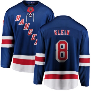 Youth Kevin Klein New York Rangers Fanatics Branded Home Jersey - Breakaway Blue