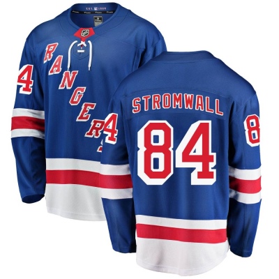 Youth Malte Stromwall New York Rangers Fanatics Branded Home Jersey - Breakaway Blue