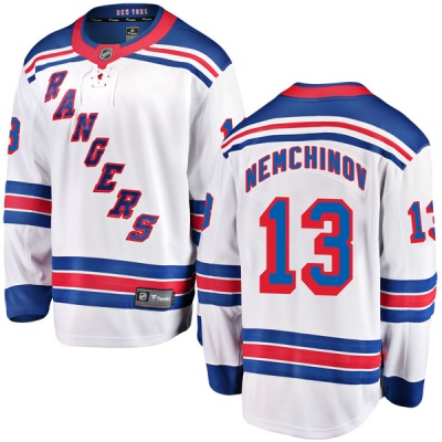 Youth Sergei Nemchinov New York Rangers Fanatics Branded Away Jersey - Breakaway White